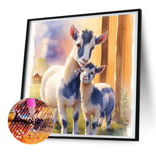 Farm Animals - Full Round Drill Diamond Painting 30*30CM