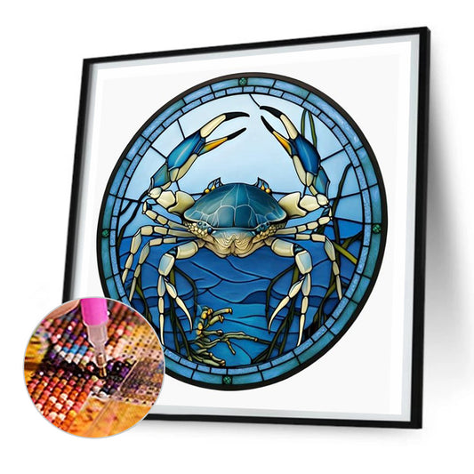 Crab - Full Round Drill Diamond Painting 30*30CM
