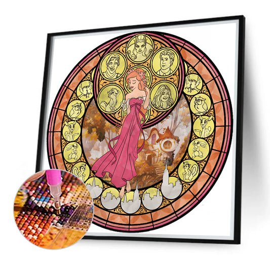 Giselle - Full Round Drill Diamond Painting 40*40CM