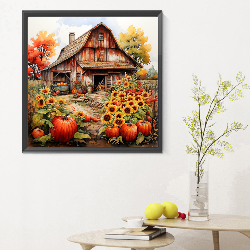Harvest Farm - Full Round Drill Diamond Painting 30*30CM