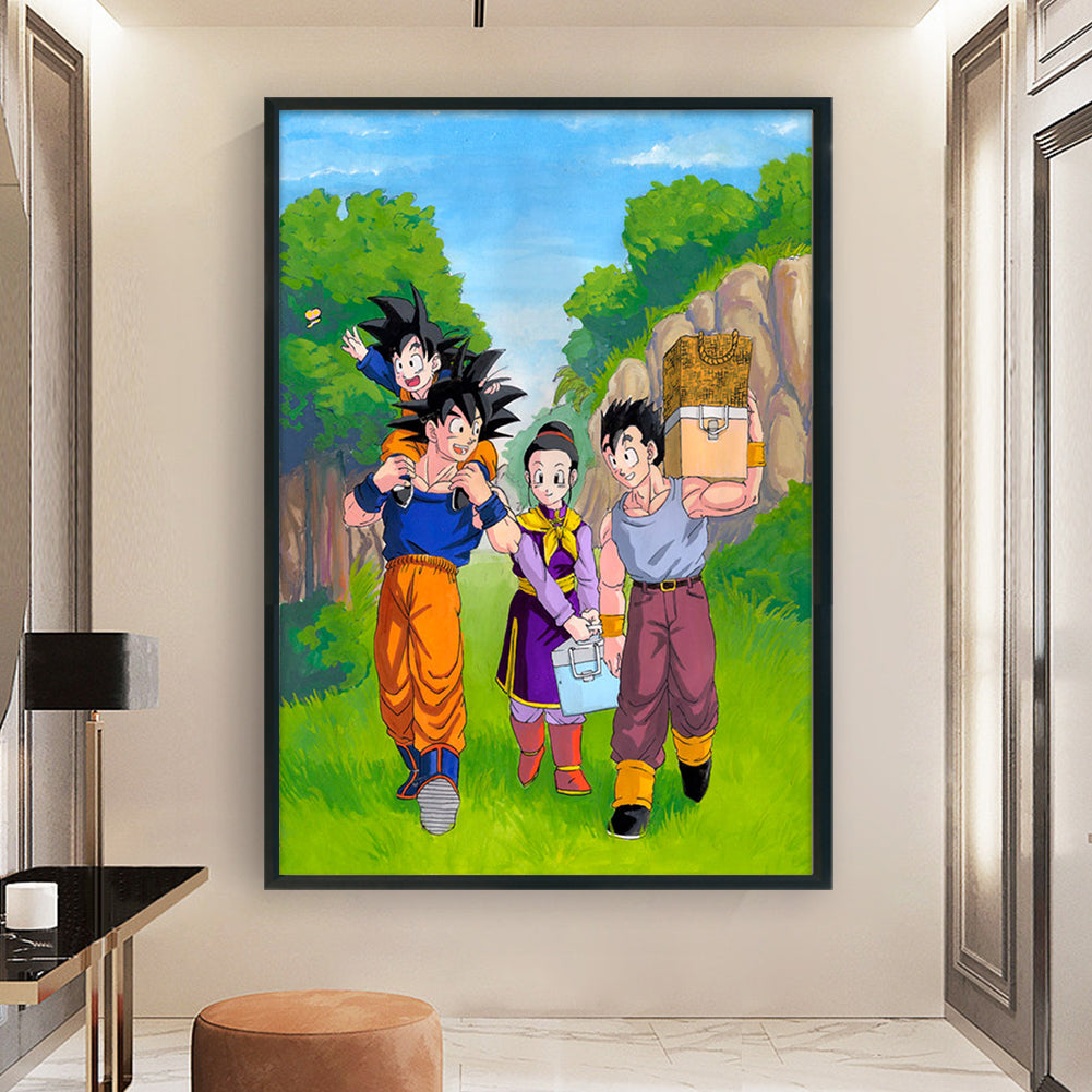 Dragon Ball - 11CT Stamped Cross Stitch 50*70CM