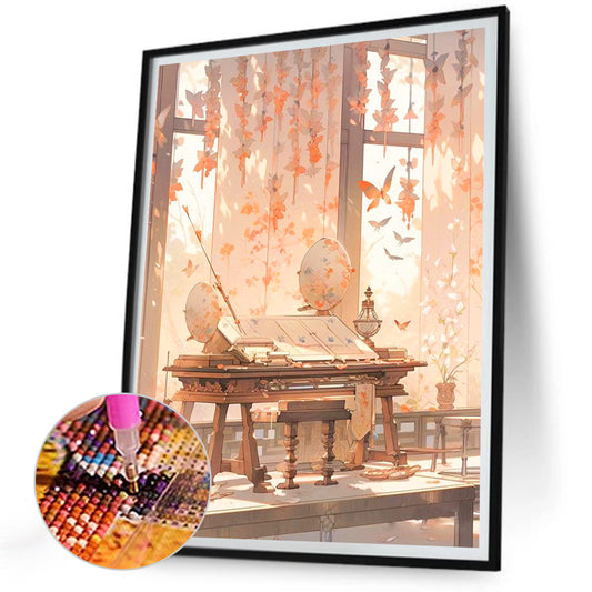 Piano¡¤Rhythm - Full Round Drill Diamond Painting 30*40CM