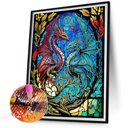 Ssangyong - Special Shaped Drill Diamond Painting 40*50CM
