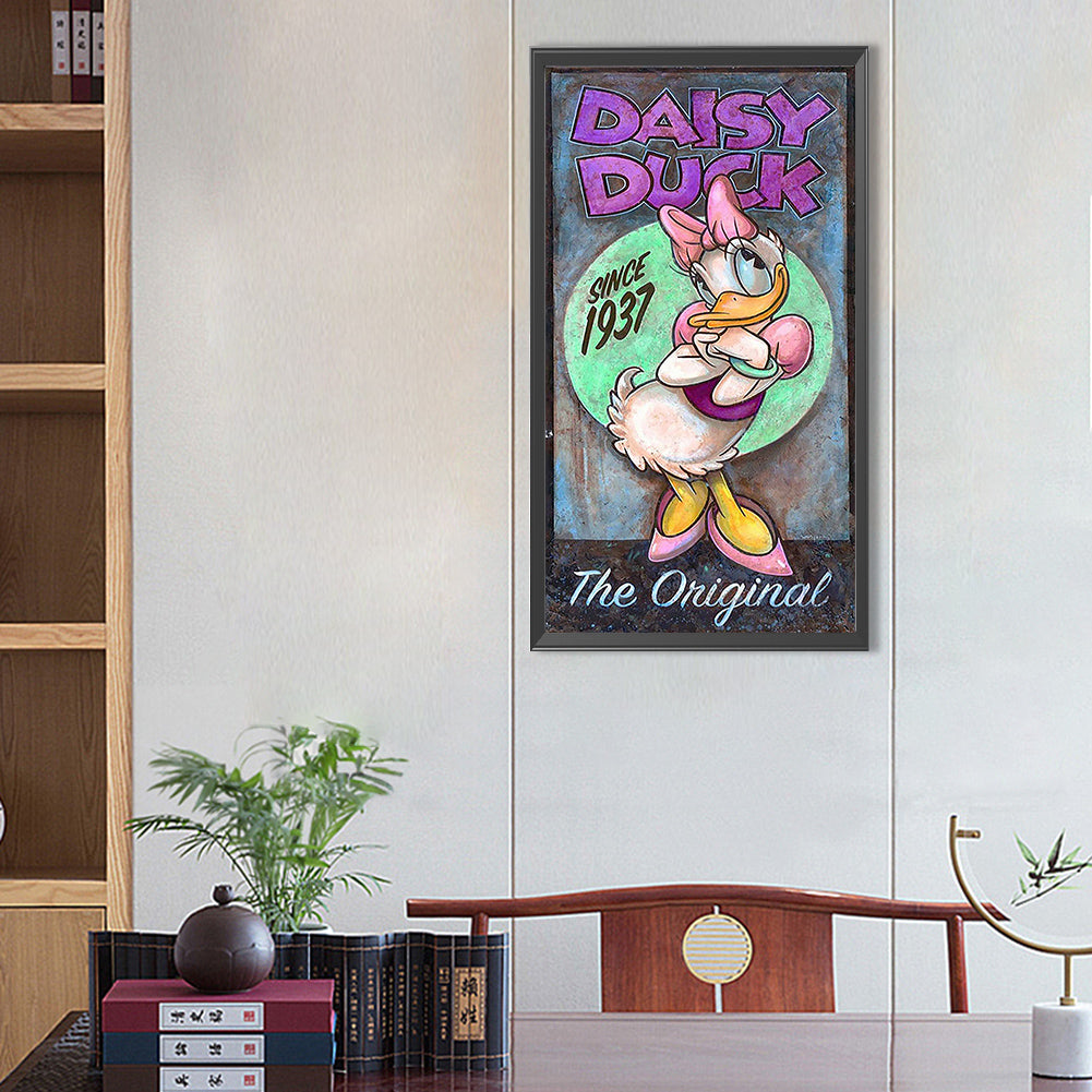 Daisy Duck - Full Round Drill Diamond Painting 30*55CM