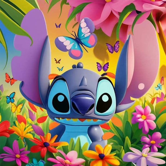 Stitch - Full Square Drill Diamond Painting 30X30CM