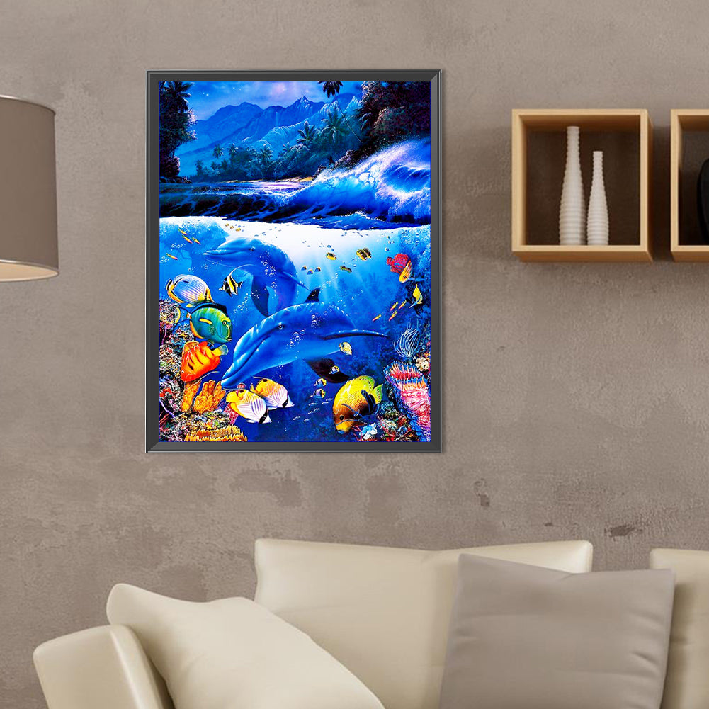 The Underwater World - Full Round Drill Diamond Painting 30*40CM