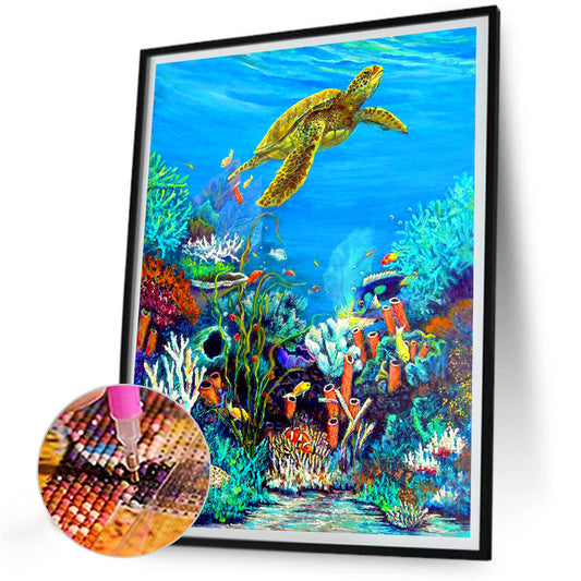 The Underwater World - Full Round Drill Diamond Painting 30*40CM