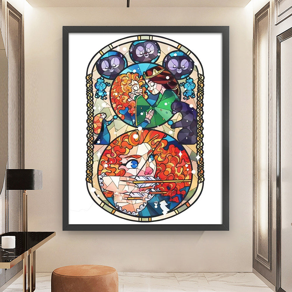 Film And Television - 11CT Stamped Cross Stitch 50*60CM