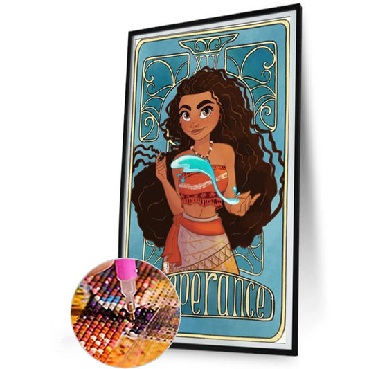 Moana - Full Round Drill Diamond Painting 30*50CM