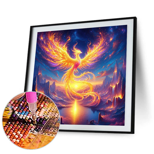 Phoenix Nirvana - Full Round Drill Diamond Painting 30*30CM