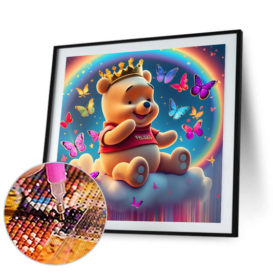 Winnie The Pooh - Full Round Drill Diamond Painting 30*30CM