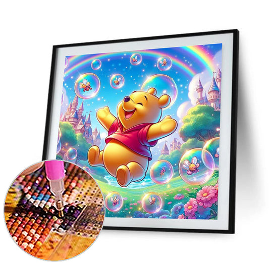 Winnie The Pooh - Full Round Drill Diamond Painting 30*30CM