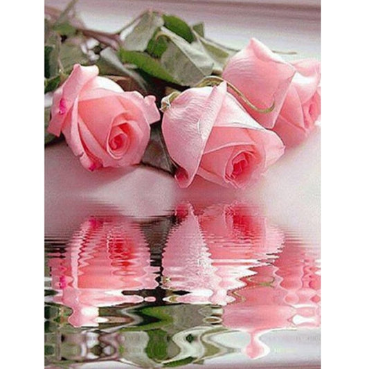 Rose - Full Round Drill Diamond Painting 40*30CM