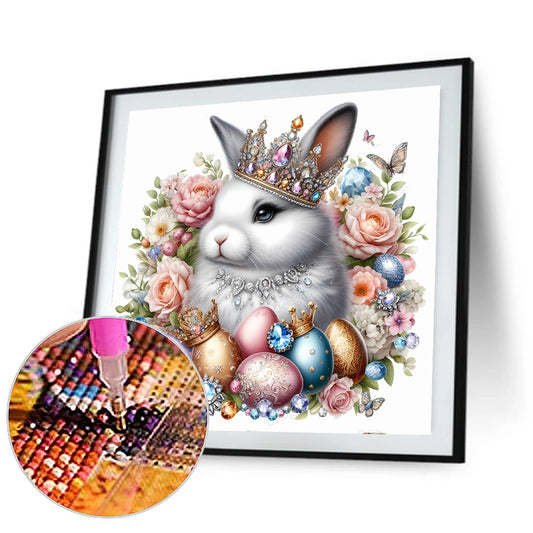 Jewelry Bunny - Full Round Drill Diamond Painting 30*30CM