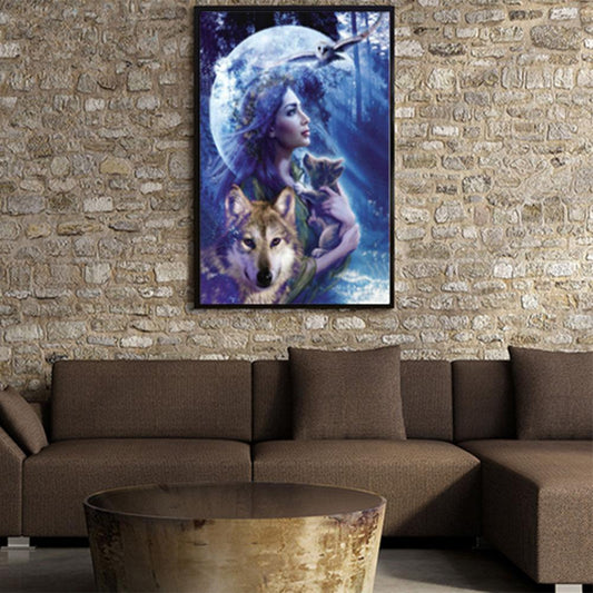 Beauty - Full Square Drill Diamond Painting 25*20CM