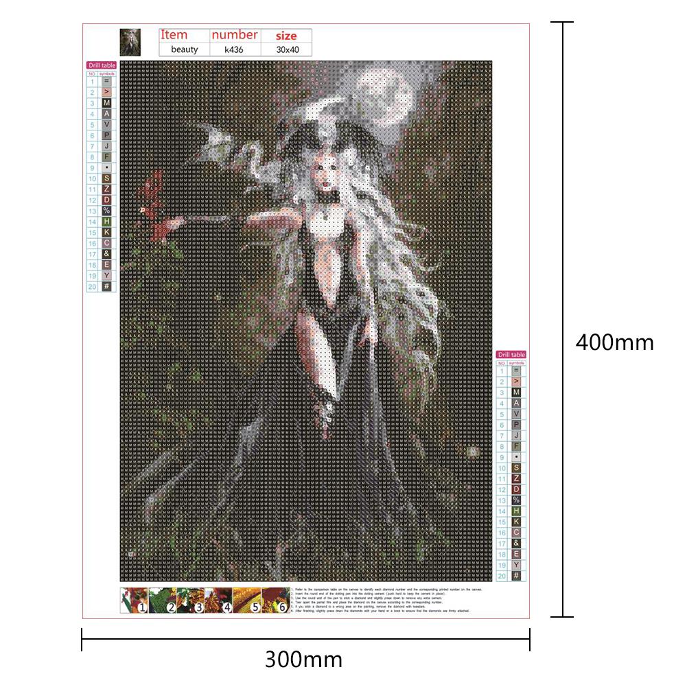Character - Full Round Drill Diamond Painting 30*40CM