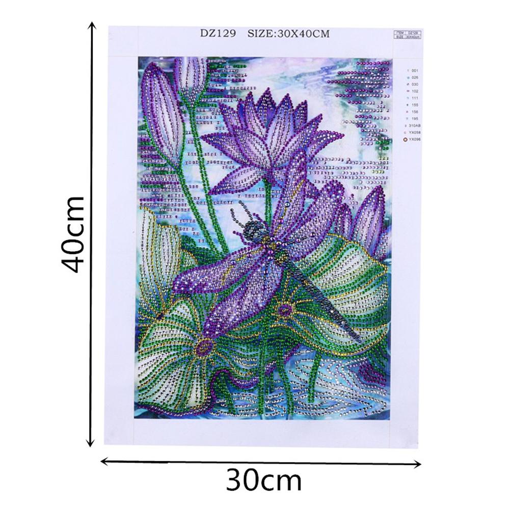 Dragonfly - Special Shaped Drill Diamond Painting 30X40CM