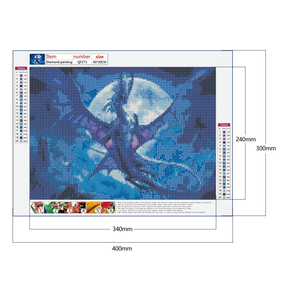 Noble Dragon - Full Round Drill Diamond Painting 40*30CM