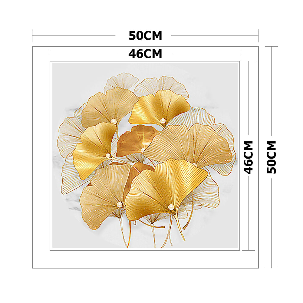 Ginkgo - 11CT Stamped Cross Stitch 50*50CM
