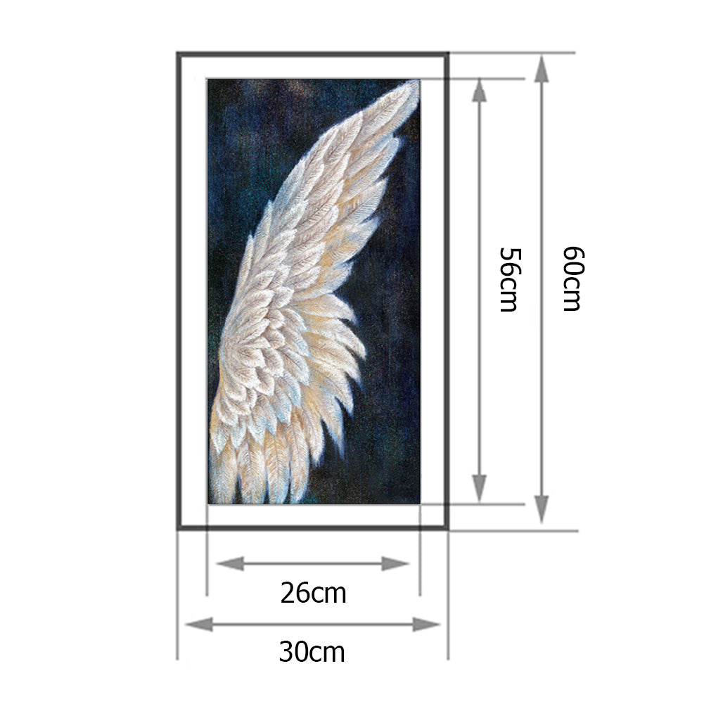 Angel - 11CT Stamped Cross Stitch 30*60CM