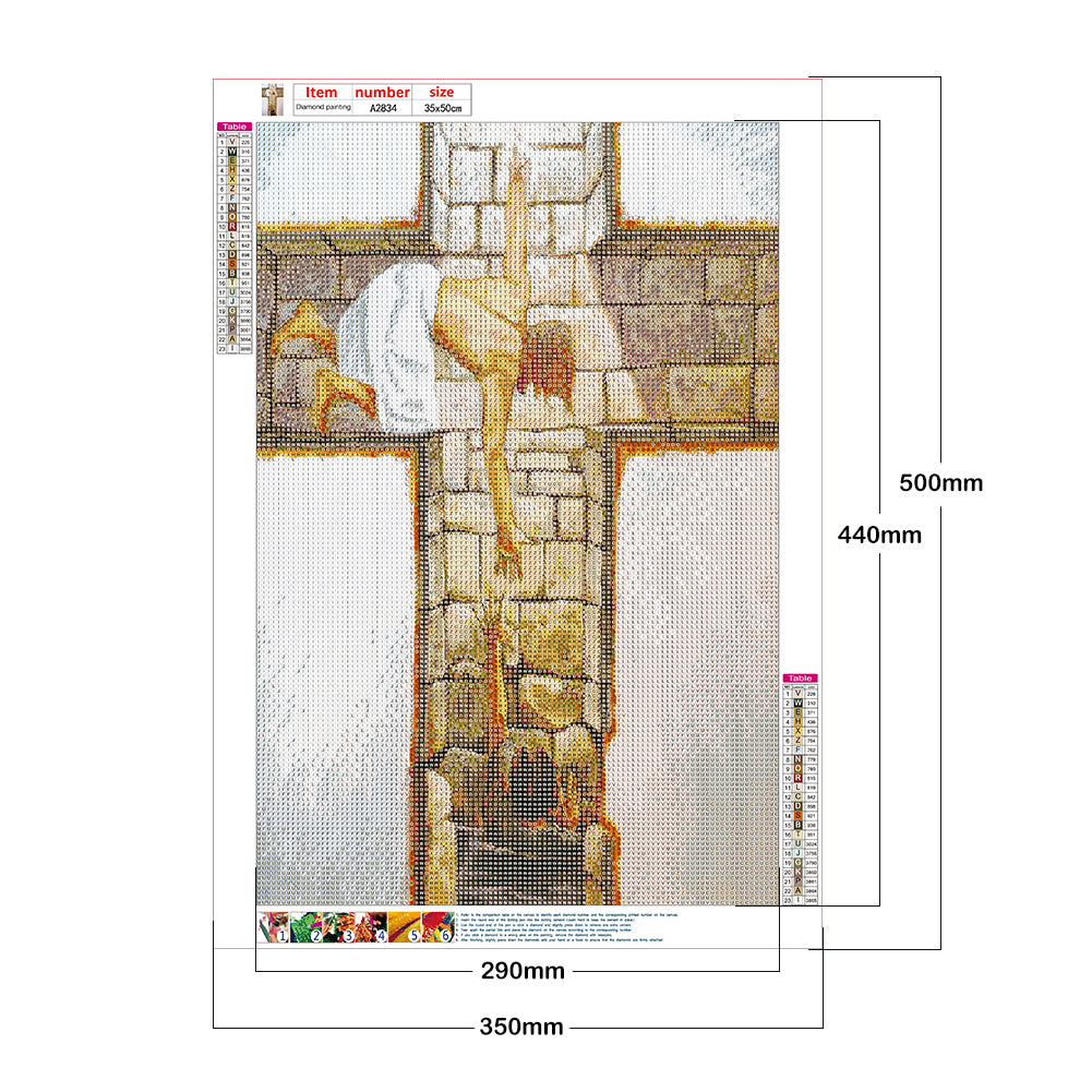 Salvation Hand - Full Round Drill Diamond Painting 35*50CM