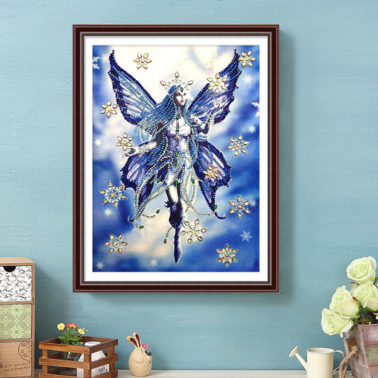 Wing Girl - Special Shaped Drill Diamond Painting 30*40CM