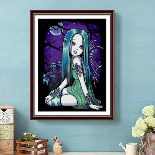 Grils - Full Round Drill Diamond Painting 35*45CM