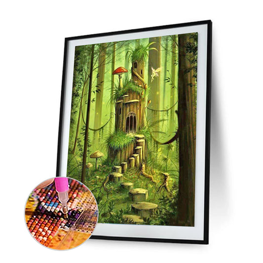 Forest Park - Full Round Drill Diamond Painting 30*40CM