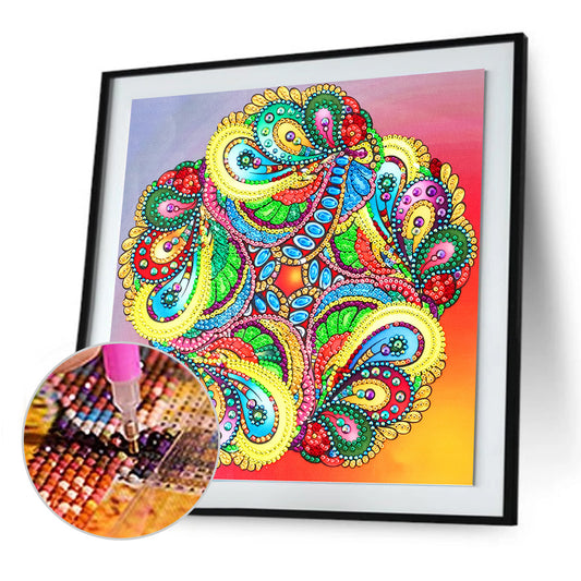 Datura - Special Shaped Drill Diamond Painting 30*30CM