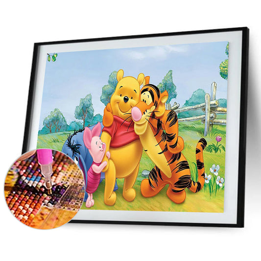Winnie The Pooh - Full Round Drill Diamond Painting 60*50CM