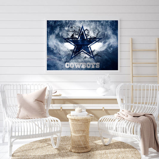 Pentagram Logo - Full Round Drill Diamond Painting 50*40CM