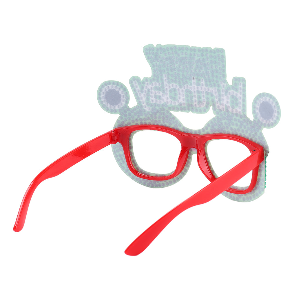 Adult Kids Diamond Painting Glasses DIY Party Funny Birthday Photo Props