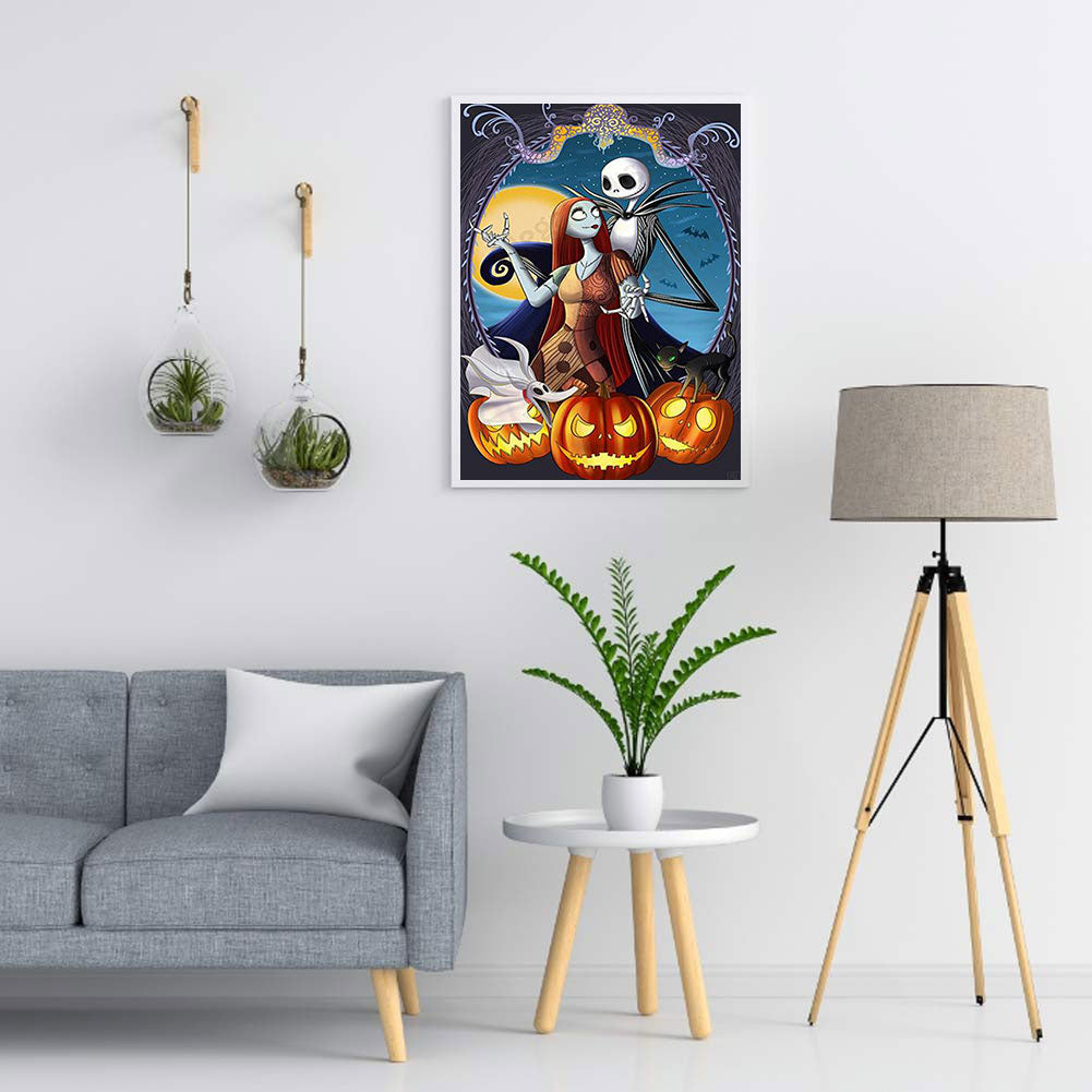 Animation Film-Night In The Weird City - Full Round Drill Diamond Painting 40*50CM