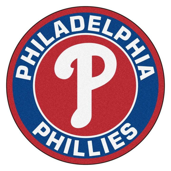 Philadelphia Phillies Baseball Team Logo - Full Round Drill Diamond Painting 40*40CM