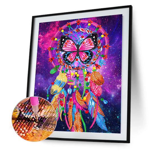 Dreamcatcher - Special Shaped Drill Diamond Painting 30*40cm