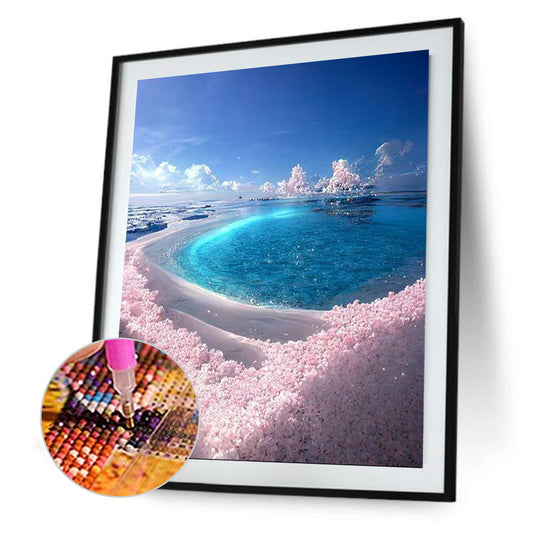 Romantic Seaside - Full Round Drill Diamond Painting 40*50CM