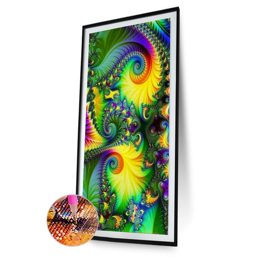 Fractal Art - Full Square Drill Diamond Painting 40*70CM