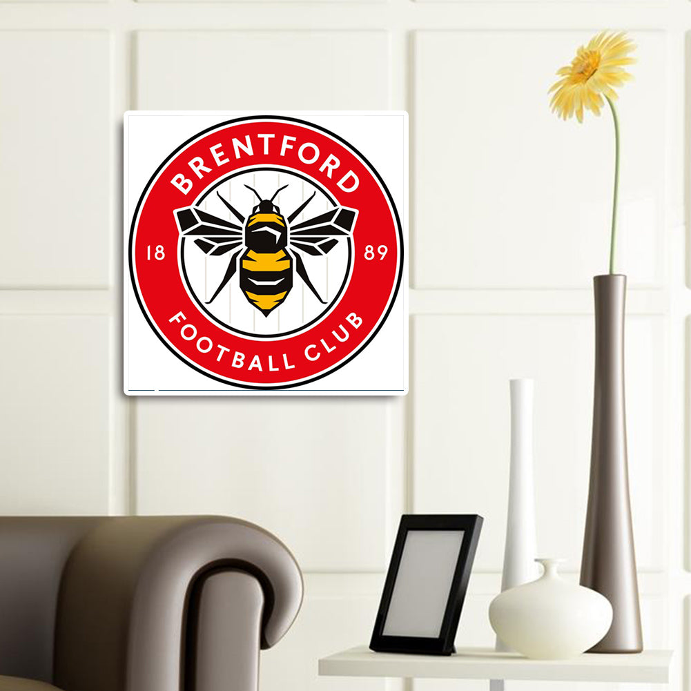 Brentford Football Club - Full Round Drill Diamond Painting 30*30CM