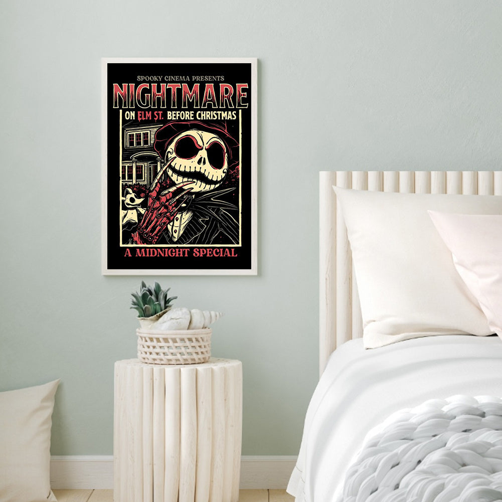 Weird City Night Jack - Full Square Drill Diamond Painting 30*40CM
