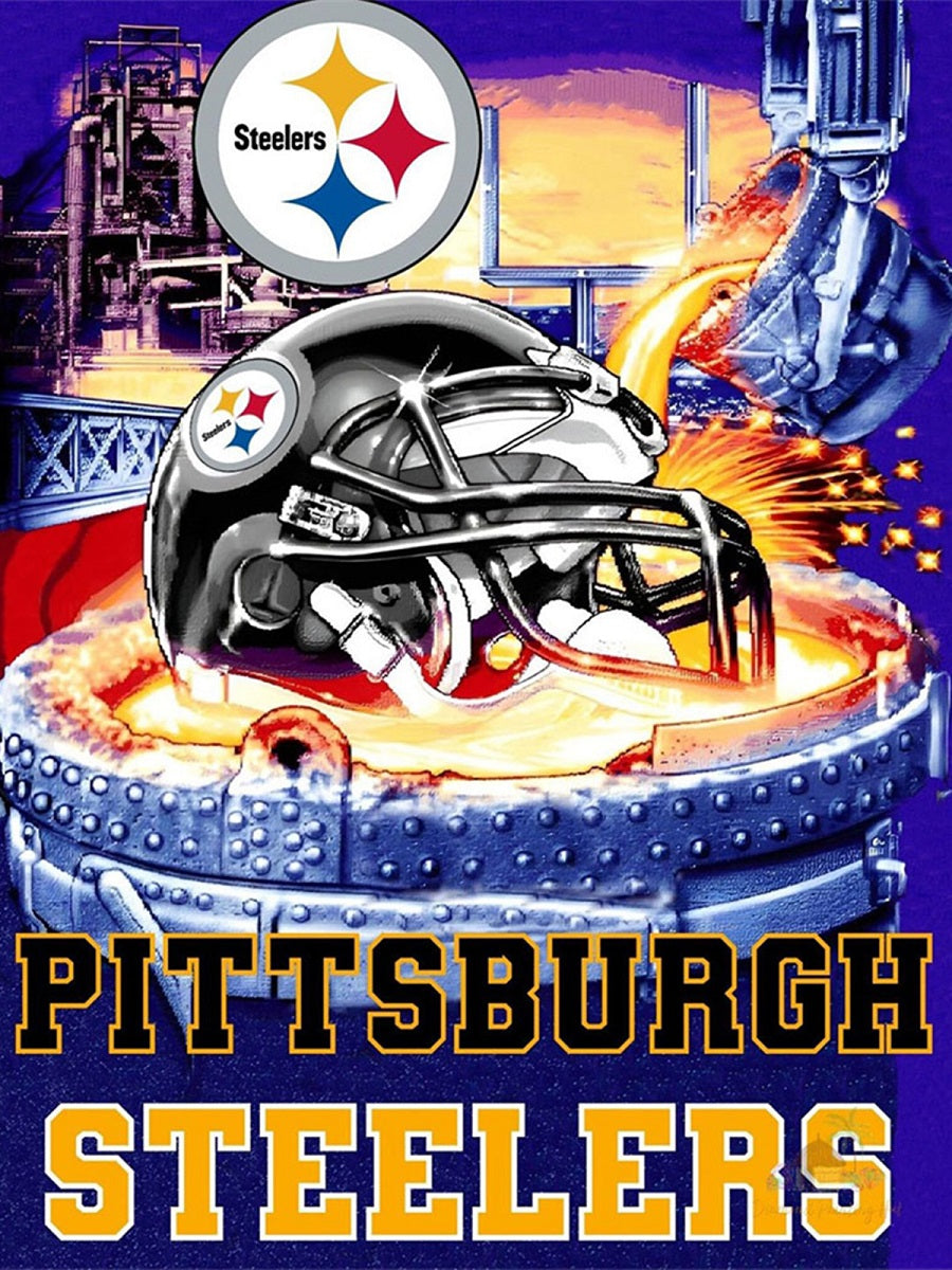 Pittsburgh Steelers - Full Square Drill Diamond Painting 30*40CM