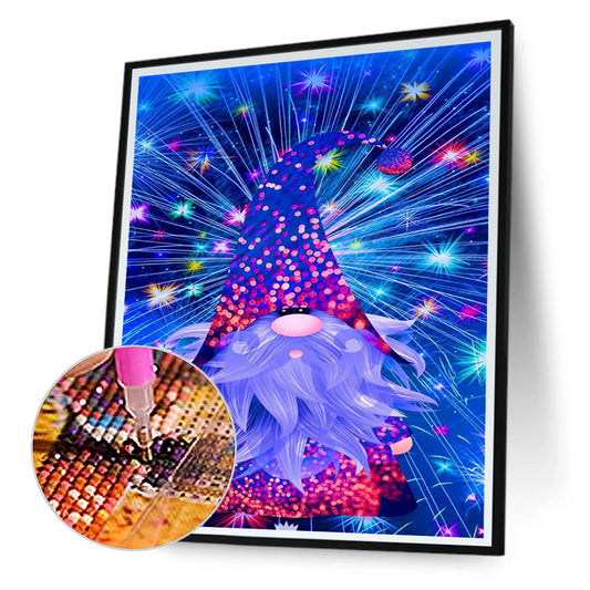 Bright Fireworks Goblin 30*40CM(Canvas) Full Round Drill Diamond Painting