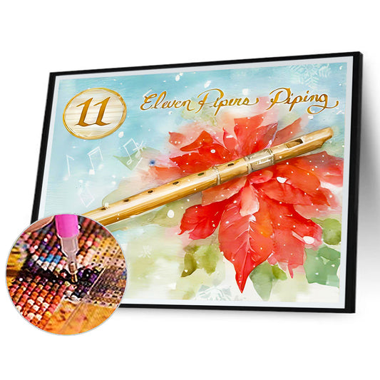 Musical Instrument - Full Round Drill Diamond Painting 40*30CM