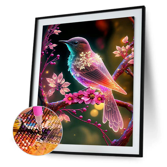Halo Bird - Full Round Drill Diamond Painting 30*40CM