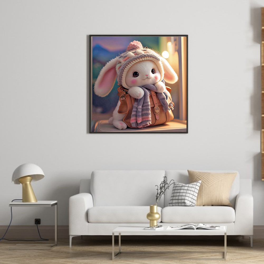 Cute Bunny - Full Round Drill Diamond Painting 30*30CM