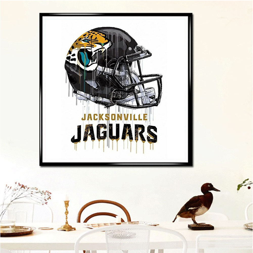 Jacksonville Jaguars - Full Round Drill Diamond Painting 30*30CM