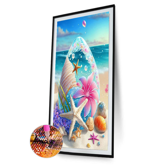 Beach Shells - Full Round Drill Diamond Painting 40*60CM