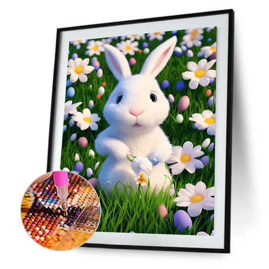 Easter Bunny - Full Round Drill Diamond Painting 30*40CM
