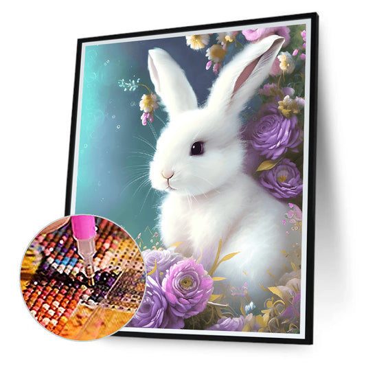 Easter Bunny - Full Round Drill Diamond Painting 30*40CM