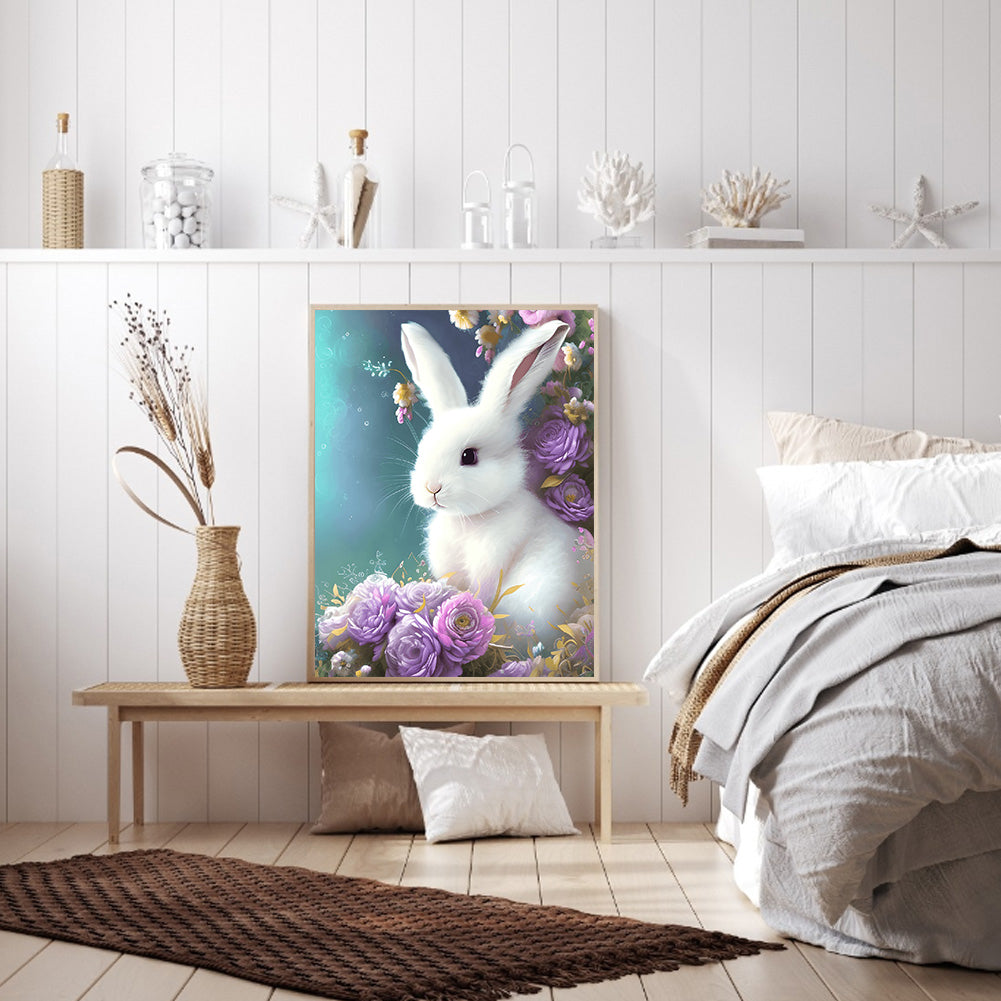 Easter Bunny - Full Round Drill Diamond Painting 30*40CM