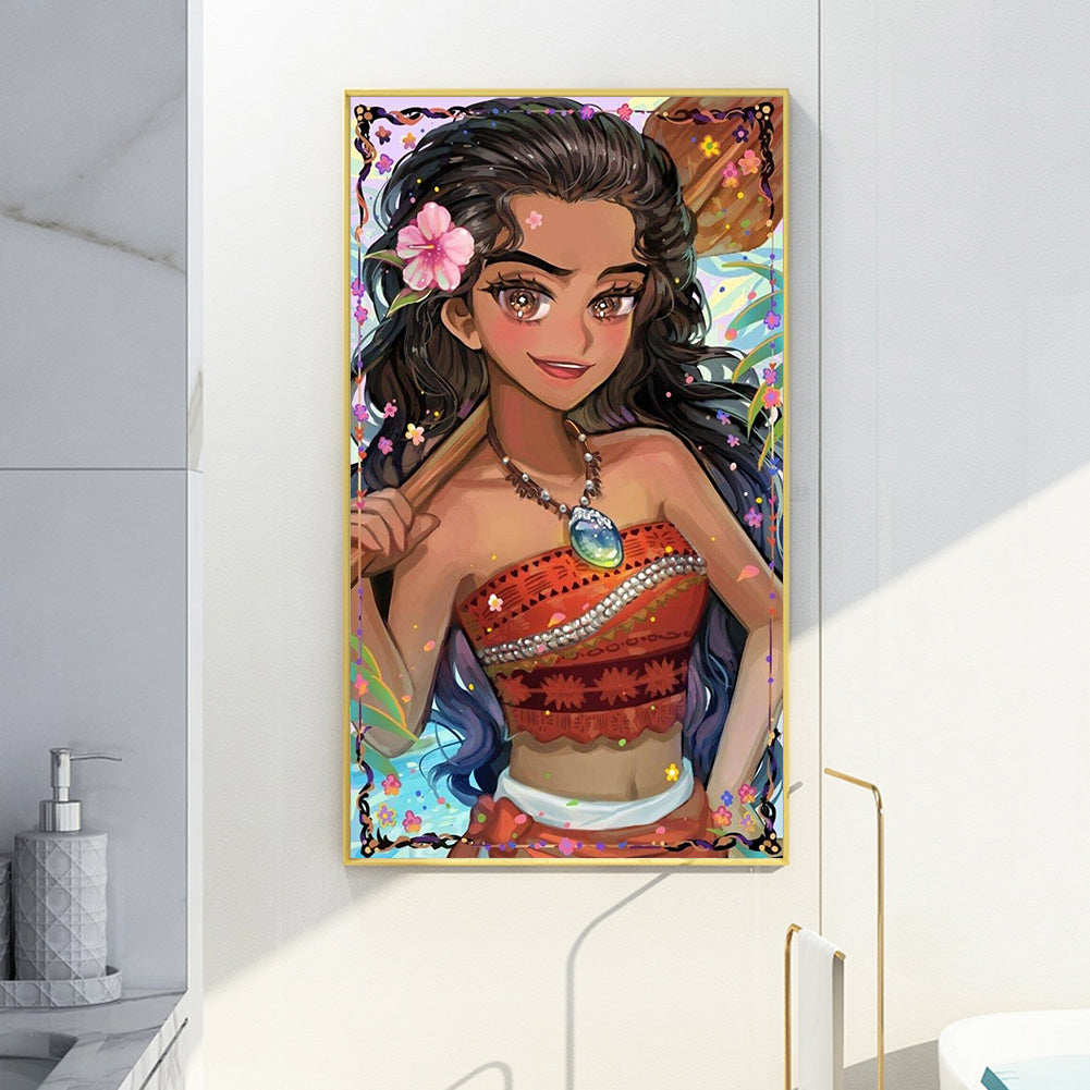 Moana - Full Round Drill Diamond Painting 30*50CM
